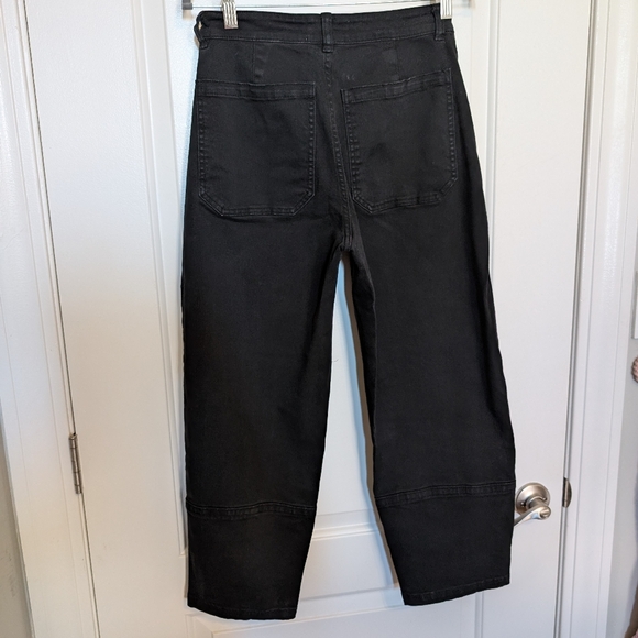 Everlane Utility Barrel Pant in Black - Picture 4 of 7